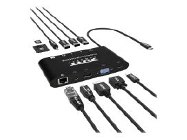 Usb C jungčių stotelė su krovimo galimybe