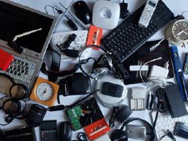 Išvežu elektroniką, kompiuterinę techniką
