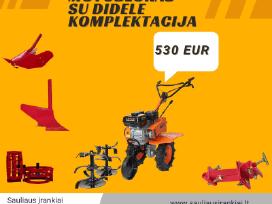 Akcija Motoblokas - Kultivatorius didžiausia kompl