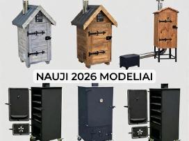 Medinė / metalinė šalto karšto dūmo rūkykla 2026