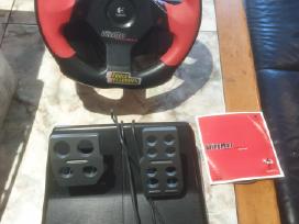 Zaidimu vairas Logitech