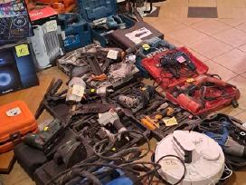 Platus pasirinkimas: Bosch, Hilti, Dewalt ir kitu