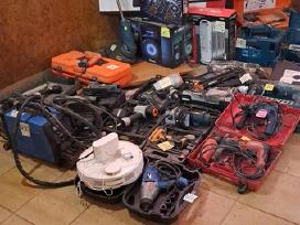 Platus pasirinkimas: Bosch, Hilti, Dewalt ir kitu