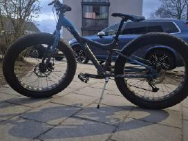 Fat bike paauglių dviratis.