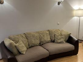 Puikios būklės odinė sofa
