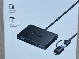 Kortelių skaitytuvas card reader 4 in 1