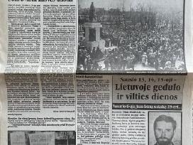 Sausio 13-osios laikotarpio laikraščiai