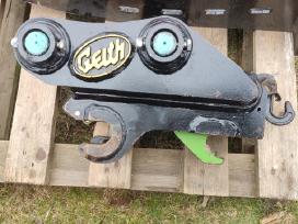 Hidraulinė greita jungtis Geith Yanmar, Case,