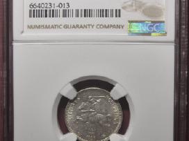 1925 m. Sidabrinis 1 litas. Ngc Ms61.