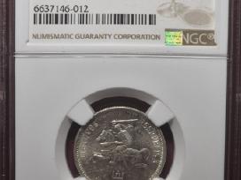 1925 m. Sidabriniai 2 litai. Ngc Ms61.
