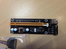 Nauj Riser 007s 006c Pci-e 1-16x Usb3 Sata, Molex