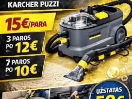 Karcher puzzi plaunamo siurblio nuoma 15e