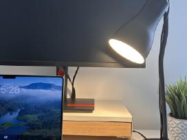 Ikea Finnstarr stalinė darbo lempa (juoda)