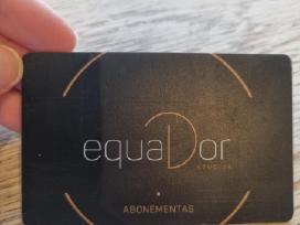 Equador soliariumo abonimentas