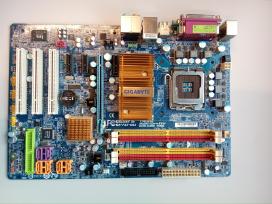Lga775 mot. plokštės (3 vnt.) (agp/pcie/ddr2)