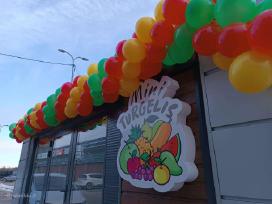 LED, helio balionai Šiauliai