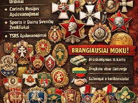 Brangiai Perku Ženkliukus, Ordinus, Apdovanojimus
