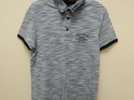 Polo marškinėliai XS, 160 cm, šviesiai mėlyni