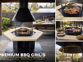 Aukštos klasės Bbq grilis– kepsninė ir šašlykinė