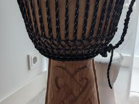 Naujas Afrikos medžio djembe būgnas