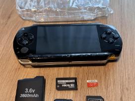 Atrištas su žaidimais Sony PSP+nauji priedai+32gb