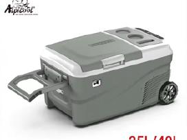 Alpicool 25l/40l nešiojamas dviejų zonų 12v/24v/22