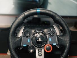 Logitech G29 + Shifter Žaidimų vairas