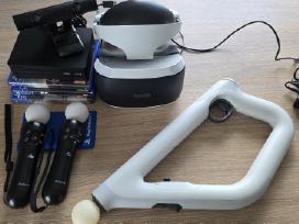 Playstation Vr akiniai su priedais