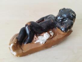 Antikvarinė keramikinė skulptūrėlė