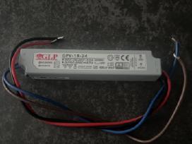 Glp LED 18w 24v LED maitinimo šaltinis Ip67