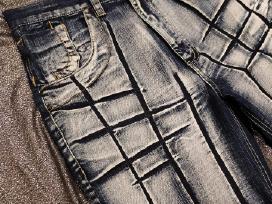 Vintage Raw Blue Eu Baggy Jeans 30x30 Y2k Streetwe