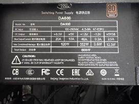 Korpusas + maitinimo blokas 600w