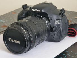 Canon EOS 600d + 2 Objektivai
