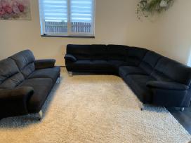 Minkštas kampas ir sofa