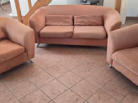 Dovanojama! Skubiai! Sofa +2 Foteliai