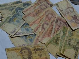 18 vnt.zlotu banknotu