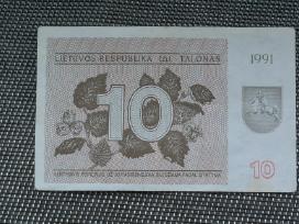 Talonai 10 vertės