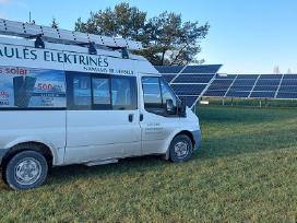 Saulės elektrinės ir energijos kaupikliai jums !