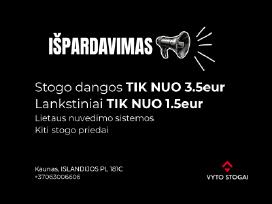 Stogo dangos ir lankstiniai išpardavimas