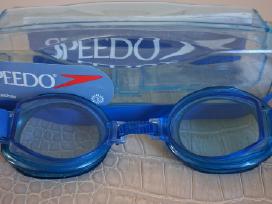 Speedo Splasher mėlyni plaukimo akiniai su dėklu