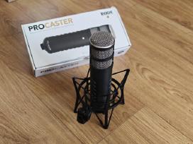 Rode Procaster mikrafonas su shock mount