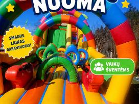 Pripučiamų batutų nuoma Batutų nuoma