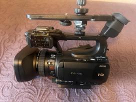 Canon Xf105 HD video kamera+sennheiser mikrofonai