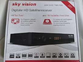Sky Vision 2250 S-HD Twin HDD palydovinis imtuvas