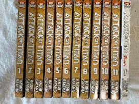 Attack On Titan komiksai