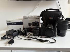 Canon EOS M50 + Sigma 16mm f/1.4 rinkinys
