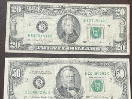 Banknotai, doleriai