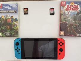 Nintendo Switch, + 2 žaidimai