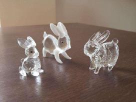 Stikliniai stiklo zoo Figureles miniautiuros