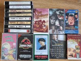 Naudotos Vhs kasetės